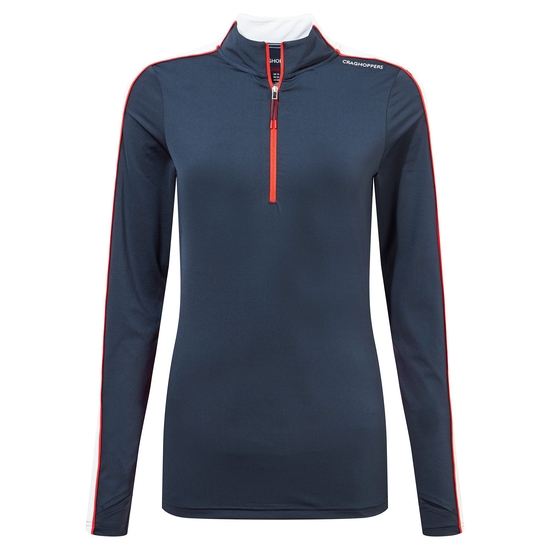 Women's Nosilife Marcella Long Sleeved Top | Blue Navy
