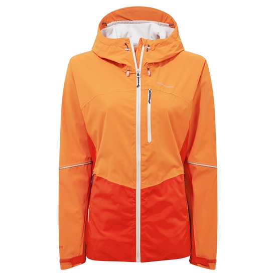 Women's Waterproof Dynamic Jacket | Nectar Orange / Blood Orange