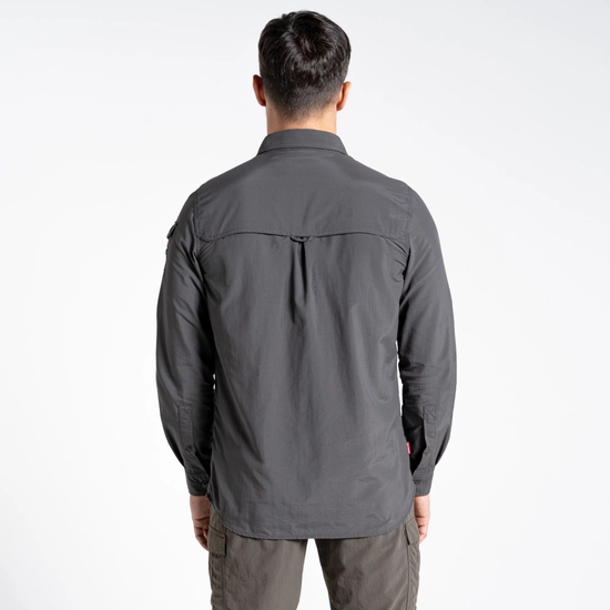 Men's Nosilife Adventure II Long Sleeved Shirt | Black Pepper