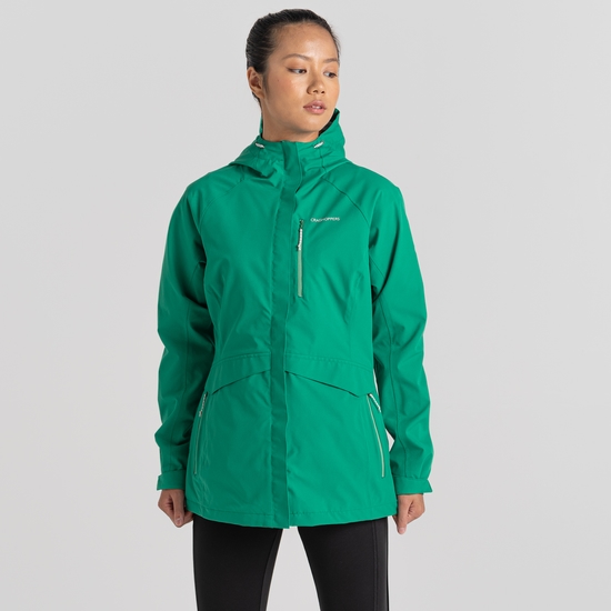 Women's Waterproof Caldbeck Jacket | Mystic Green