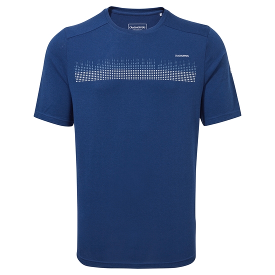 Dynamic Short Sleeved T-Shirt Poseidon Blue | Poseidon Blue