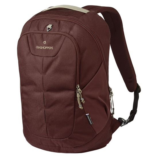 25L Anti-Theft Backpack | Red Brick