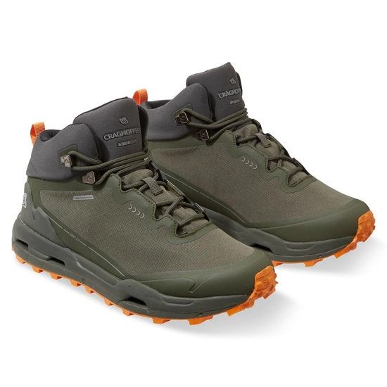 Men's Adflex Boots | Mid Khaki/Magma Orange
