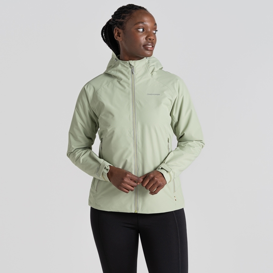 Women's Waterproof Atlas Jacket | Bud Green