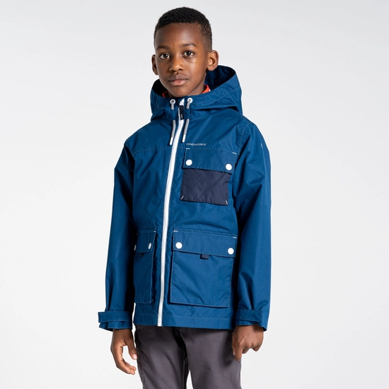 Kids' Carter Jacket | Poseidon Blue