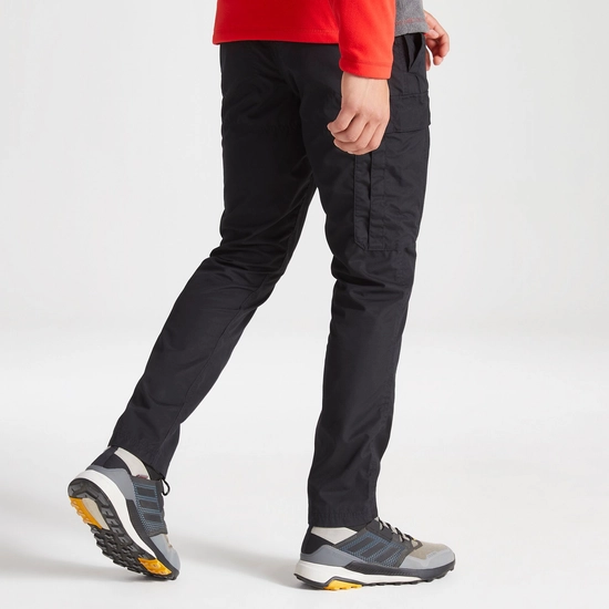 Men's Kiwi Slim Trousers | Black