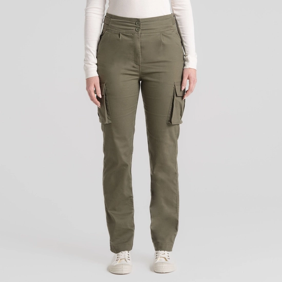 Women's Araby Trouser | Wild Olive