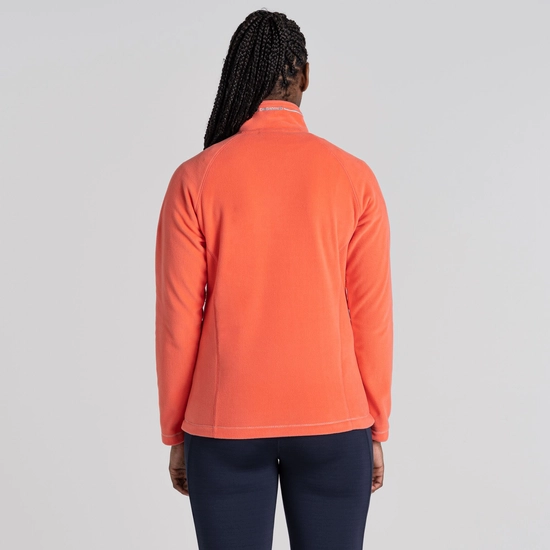 Women's Miska Half Zip Fleece | Rose Coral