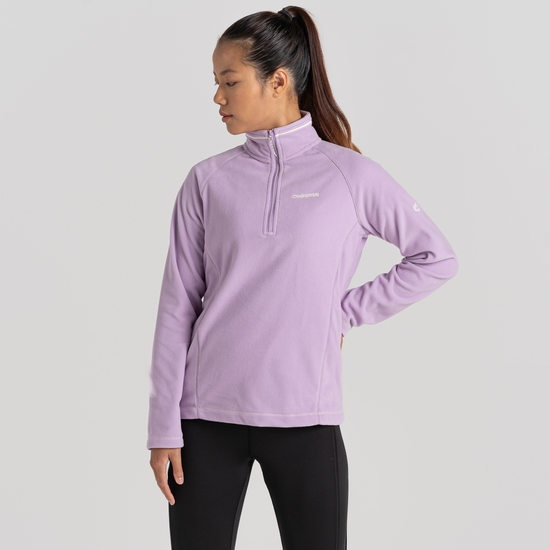 Women's Miska Half Zip Fleece | Wisteria