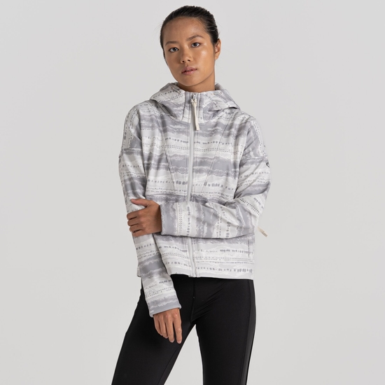 Women's Tyra Softshell Hooded Jacket | Lunar Grey Print