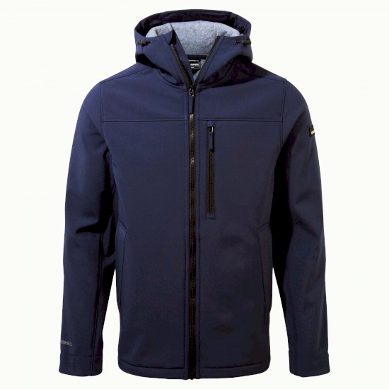 Men's Oswin Insulated Hooded Jacket | Blue Navy