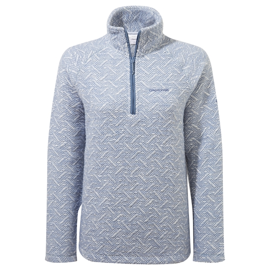 Women's Talladale Half Zip Fleece Jacket | Teak Blue