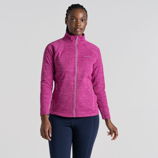 Women's Stromer Fleece Jacket | Fuchsia