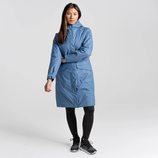 Women's Waterproof Caithness Jacket | Teak Blue