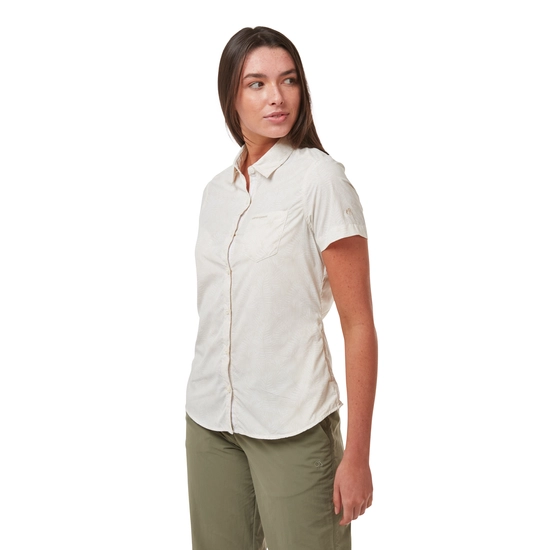 Women's NosiLife Vanna Short Sleeved Shirt | Seasalt Print