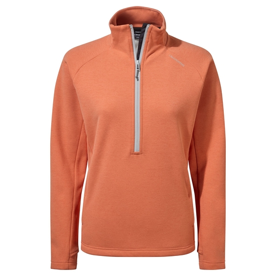 Women's Dynamic Pro Half Zip Fleece | Fusion Coral