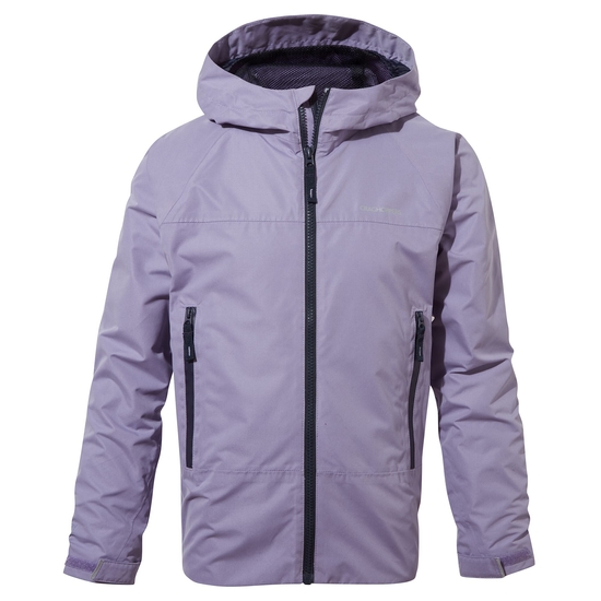 Kid's Minato Waterproof Jacket | Purple Haze