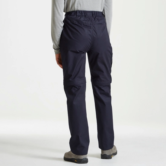 Women's Expert Kiwi Convertible Trousers | Dark Navy