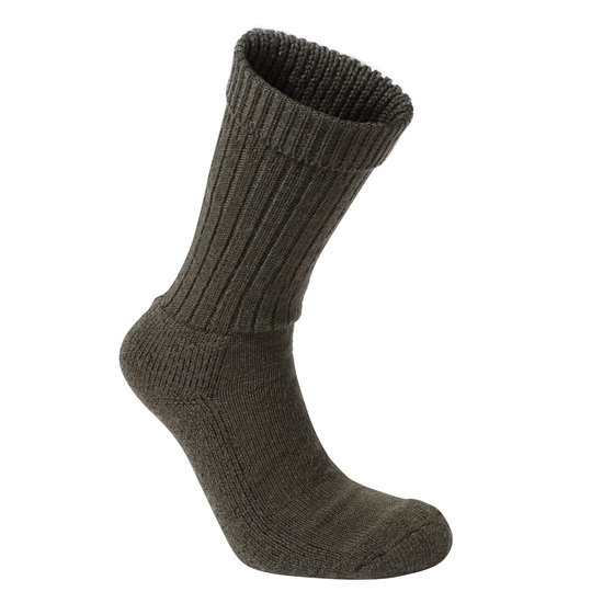 Men's Mens Wool Hiker Sock | Woodland Green Marl
