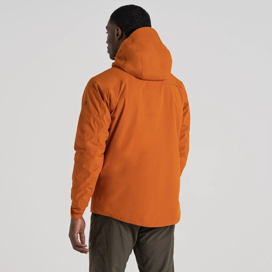 Men's Waterproof Gryffin Jacket | Canyon Orange