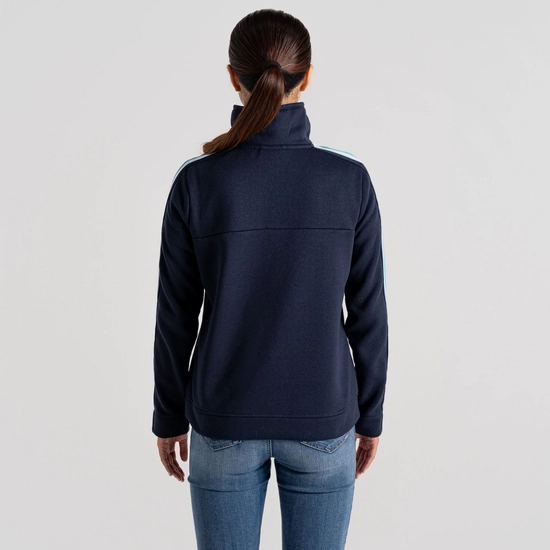 Women's Lyra Half Zip Fleece | Blue Navy