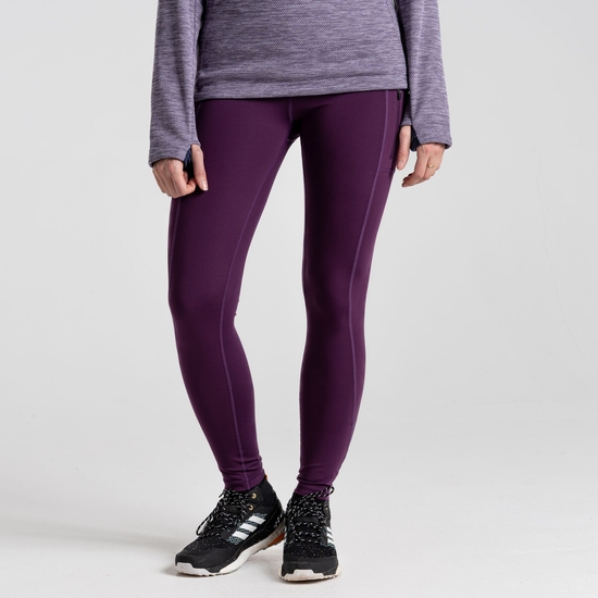 Women's Kiwi Pro Leggings | Damson