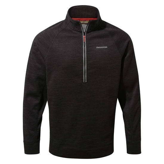 Men's Stromer Half Fleece | Black