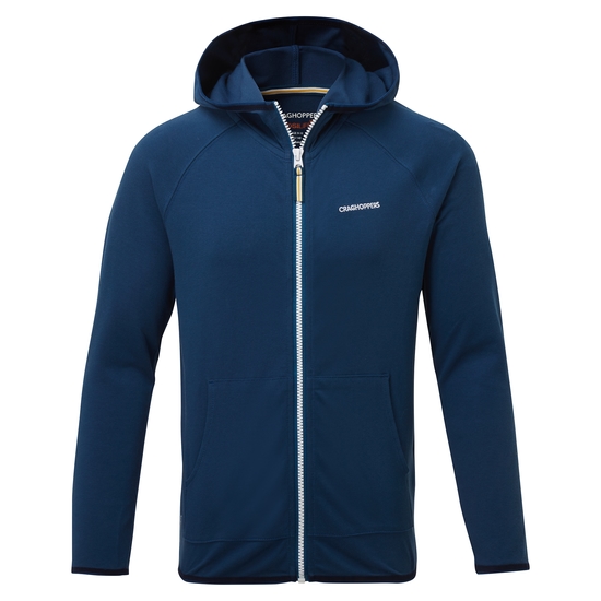 Kid's Nosilife Symmons Hooded Jacket | Poseidon Blue