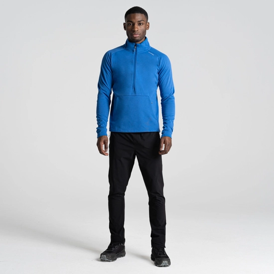 Men's Dynamic Pro Half zip Fleece | Bolt Blue