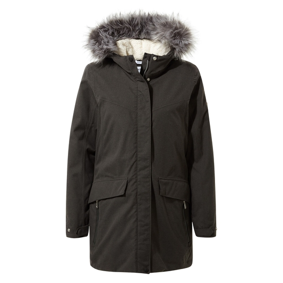 Women's Insulated Kirsten Jacket | Charcoal Marl