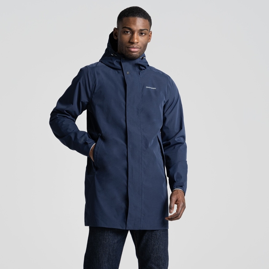 Men's Brockton Waterproof Jacket | Blue Navy