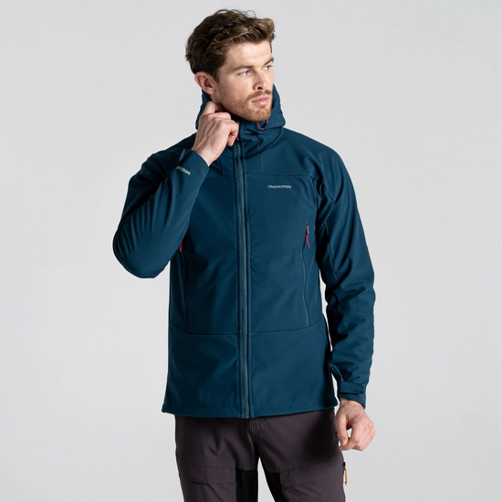 Men's Tripp Hooded Jacket | Dark Aegean Blue