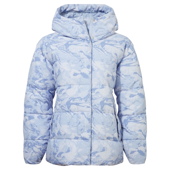 Women's Madora Insulated Hooded Jacket | Autumn Mist Print