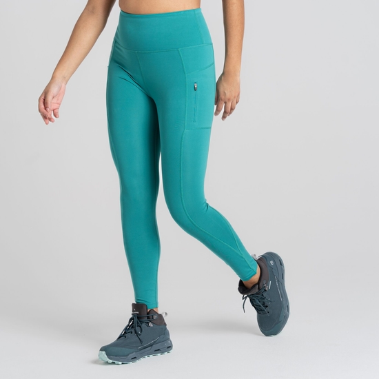 Women's Kiwi Pro Leggings | Mystic Green