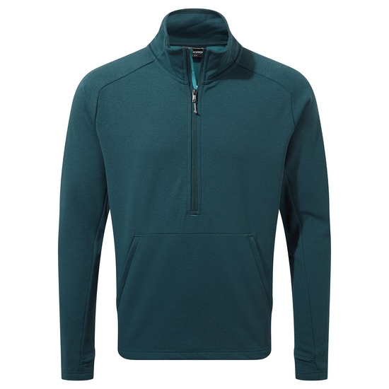 Men's Dynamic Pro Half zip Fleece | Dark Aegean Blue