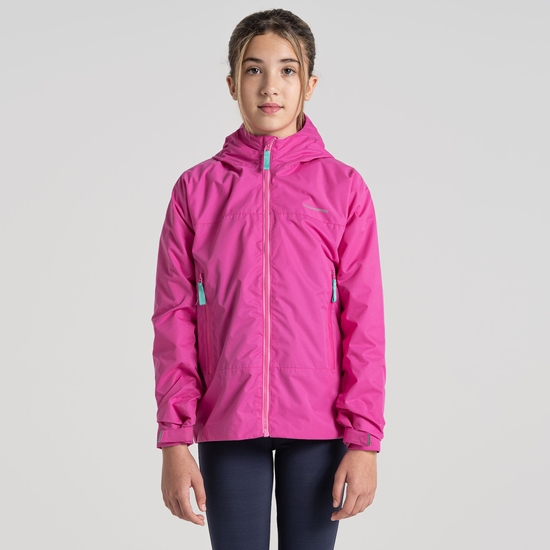 Kid's Tobin Waterproof Jacket | Fuchsia