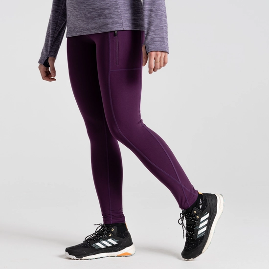 Women's Kiwi Pro Leggings | Damson