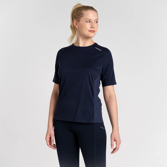 Women's Dynamic Pro Short Sleeve T-Shirt | Blue Navy