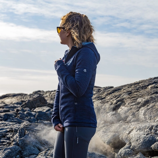 Women's Trina Hooded Jacket | Blue Navy