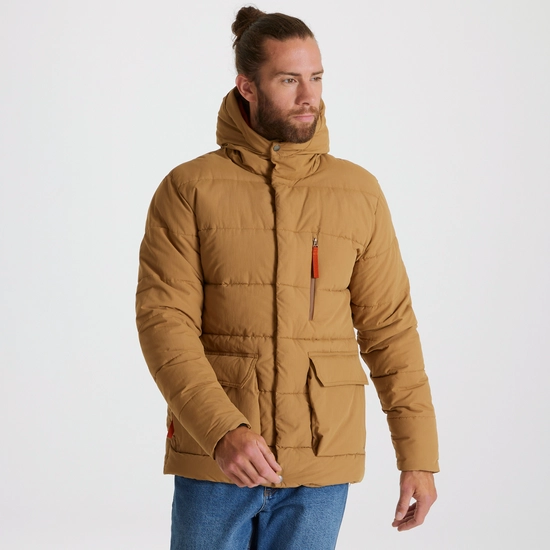 Men's Insulated Cromarty Jacket | Dark Raffia