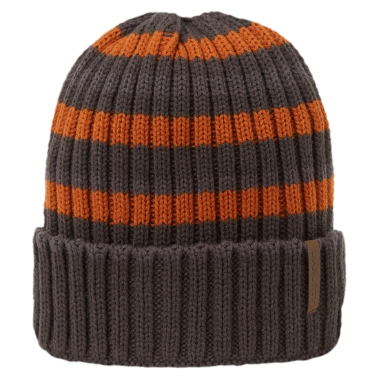 Men's Marlo II Hat | Black Pepper Stripe