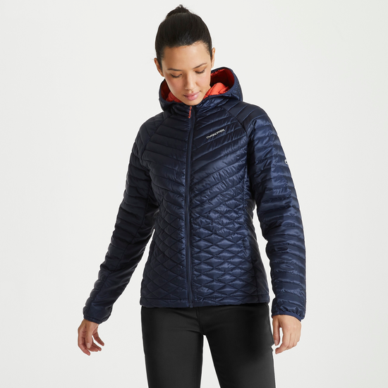 Women's Insulated ExpoLite Hooded Jacket | Blue Navy