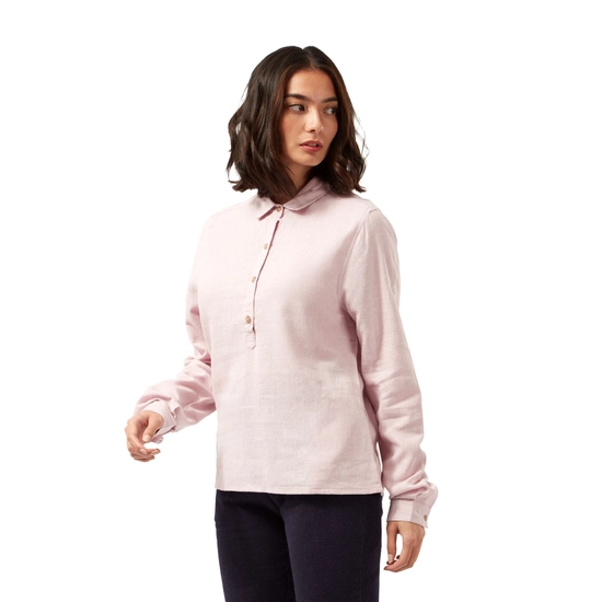 Women's NosiBotanical Carmina Long Sleeve Shirt | Brushed Lilac