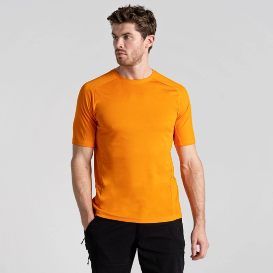 Men's Dynamic Pro Short Sleeved T-Shirt | Magma Orange