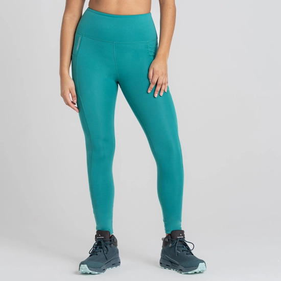 Women's Kiwi Pro Leggings | Mystic Green