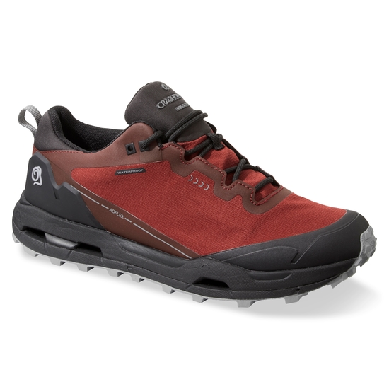 Men's Adflex Low Boots | Red Brick/Black