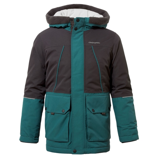 Kid's Akito Insulated Jacket | Black Pepper