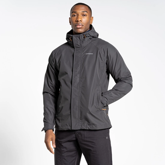 Men's Waterproof Orion Jacket | Black Pepper