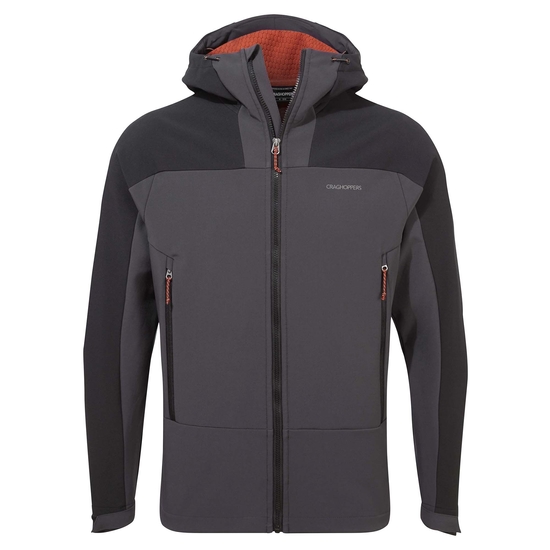 Men's Tripp Hooded Jacket | Black / Black Pepper