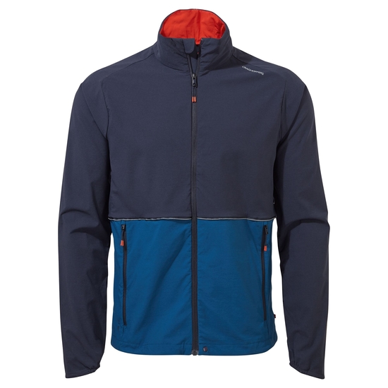 Men's NosiLife Active Jacket | Blue Navy / Poseidon Blue